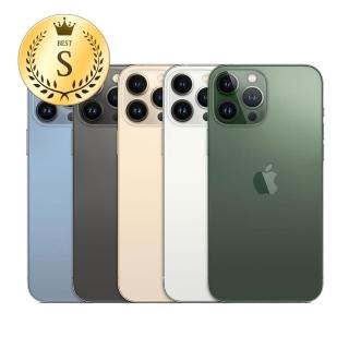 【Apple 蘋果】S級福利品 iPhone 13 Pro Max 256GB(原廠電池100% 外觀9成9新 原廠外盒)