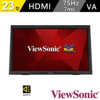 【ViewSonic 優派】24型 VA紅外線觸控顯示器(TD2423)