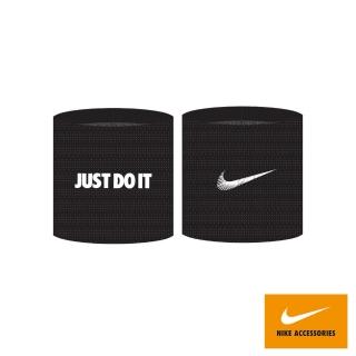 【NIKE 耐吉】運動腕帶 訓練 路跑 M WRISTBANDS 2 PK TERRY 黑 N1003468010OS