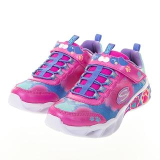 【SKECHERS】女童系列 燈鞋 PRETTY PAWS(300100LPKMT)