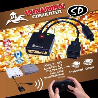【Brook】超級轉接器 Wingman SD(Saturn DC 支援X1 X360 菁英手把二代 NS)