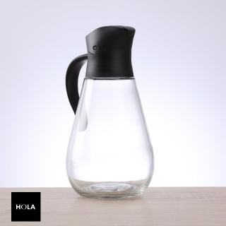 【HOLA】自動開啟防漏油壺 550ml 黑色