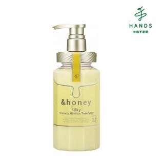 【TOKYU HANDS 台隆手創館】&honey Silky蜂蜜閃耀絲滑潤髮乳2.0(445g)