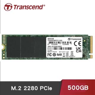 【Transcend 創見】500GB PCIe SSD 110Q(TS500GMTE110Q-500GB)