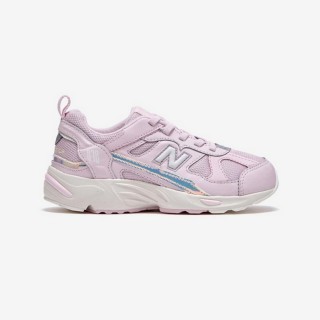 【NEW BALANCE】童鞋 休閒鞋 慢跑鞋 中大童 粉(PV878KC1-W)