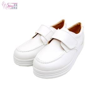 【ShoesClub 鞋鞋俱樂部】台灣製MIT魔鬼氈耐穿縫線休閒鞋