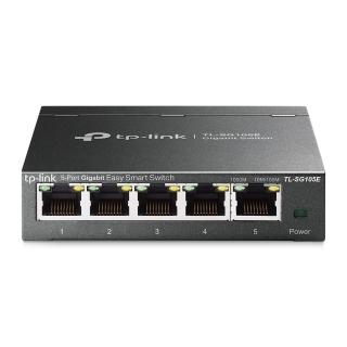 【TP-Link】TL-SG105E 5埠Gigabit簡易智慧型交換器