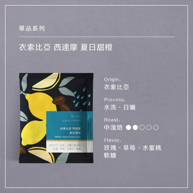 【HWC 黑沃咖啡】單品系列-濾掛咖啡x2盒_共20入(衣索比亞/瓜地馬拉/巴西/肯亞/印尼)