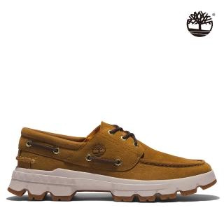 【Timberland】男款小麥色GreenStride磨砂革TBL基本款Ultra EK+帆船鞋(A2D5DD02)