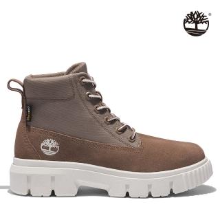 【Timberland】男款灰褐色絨面革Greyfield靴(A2M43929)