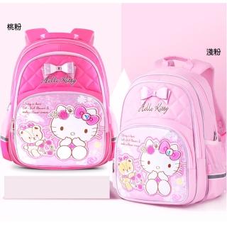 【TDL】凱蒂貓HELLO KITTY兒童後背包包雙肩背包書包 333543(平輸品)