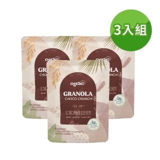 【Dalnara月星球】O!grae格蘭諾拉巧克力穀物麥片30gx3包