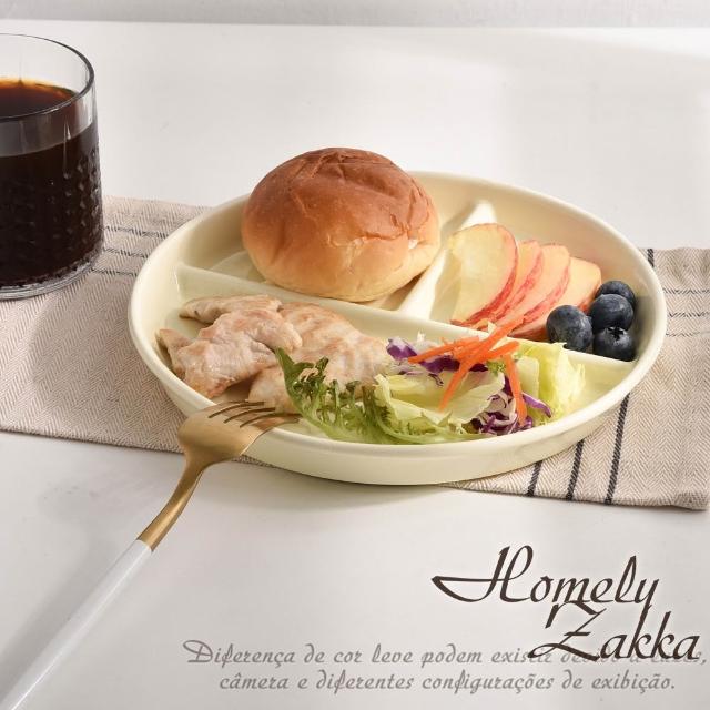 【Homely Zakka】北歐陶瓷健康分隔餐盤_40款任選(211餐盤 瘦身餐盤 健身餐盤 減脂餐盤)
