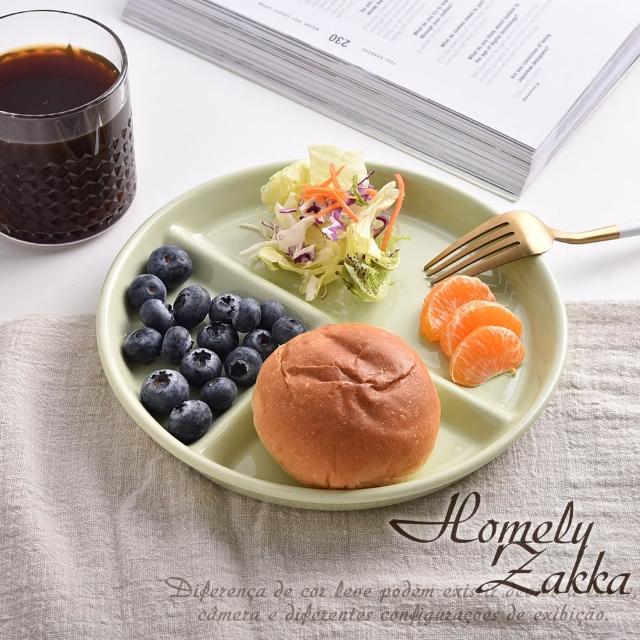 【Homely Zakka】北歐陶瓷健康分隔餐盤_40款任選(211餐盤 瘦身餐盤 健身餐盤 減脂餐盤)