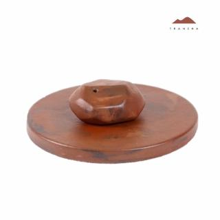 【唐泉茗茶】紫砂絞泥香座01(中國工藝美術大師林靖崧老師創作紫砂香座)