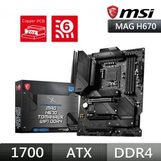 【MSI 微星】MAG H670 TOMAHAWK WIFI DDR4 主機板