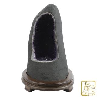 【吉祥水晶】巴西手打洞紫水晶洞 18.3kg(安神健康)