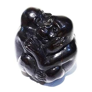 【十方佛教文物】靈猴木雕精品(平安吉祥如意)