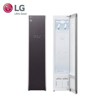 【LG 樂金】WiFi styler 蒸氣電子衣櫥 墨石灰-右開(E523CW)