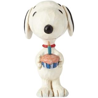【Enesco】精品家飾 Peanuts 系列 Snoopy 史努比生日蛋糕居家擺飾