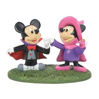 【Enesco】精品家飾 Disney 迪士尼 節慶系列 米奇米妮萬聖裝扮居家擺飾