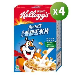 【家樂氏Kelloggs-週期購】東尼香甜玉米片400gX4入