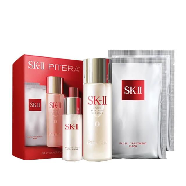 【SK-II】官方直營 青春露體驗新客組(青春露75ml+化粧水30ml+敷面膜2片)(超品日)