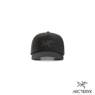 【Arcteryx 始祖鳥】LOGO棒球網帽(黑)