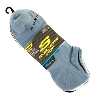 【SKECHERS】男休閒萊卡涼感襪(S115398-462)