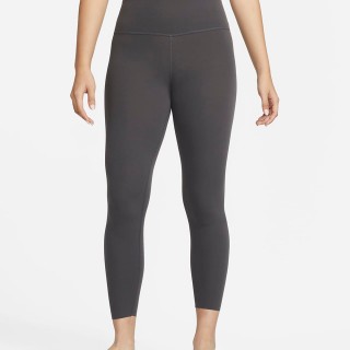【NIKE 耐吉】緊身休閒長褲 運動長褲 AS THE NIKE YOGA LUXE 7/8 TGT 女 灰(CJ3802254)