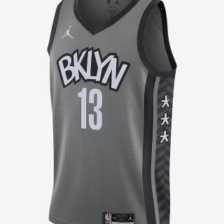 【NBA】籃球背心 BKN M NK SWGMN JSY STMT 20 男 灰(CV9469002)