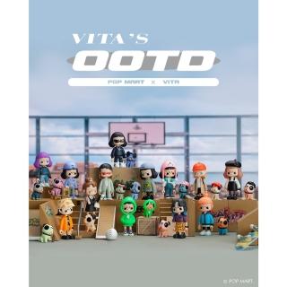 【POPMART 泡泡瑪特】VITA每日穿搭系列公仔盒玩(12入盒裝)