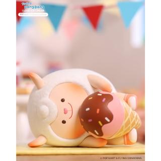 【POPMART 泡泡瑪特】FLYING DONG DONG愛吃冰系列公仔盒玩(兩入隨機款)