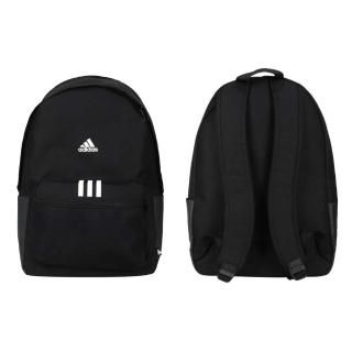 【adidas 愛迪達】後背包-雙肩包 肩背包 旅行包 27.5L 愛迪達 黑白(H34804)