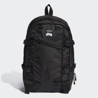 【adidas 愛迪達】ADVENTURE BACKPACK L 黑色 後背包(HE9718)