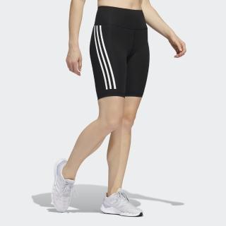 【adidas 愛迪達】緊身褲 女款 運動短褲 慢跑 亞規 Opt TI Bike T 黑 H64228