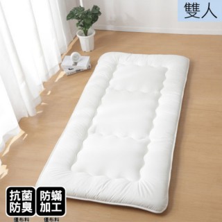 【NITORI 宜得利家居】日式床墊 抗菌混羊毛 雙人(羊毛 日式床墊 混羊毛 抗菌)