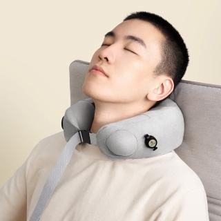 【YUMBO】允寶充氣頸部按摩儀灰色(仿真手感｜全身可按｜指壓｜揉捏｜充氣｜肩頸放鬆｜低頭族)