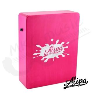 【Alipa】Cajon 旅行用迷你木箱鼓附攜行袋 粉色+教學書(NO.290P)