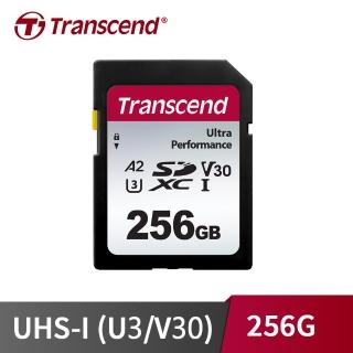 【Transcend 創見】256G V30 UHS-I Ultra Performance 記憶卡(TS256GSDC340S)