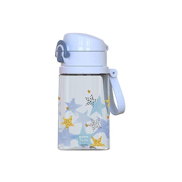 【Home Tune 家音】美國Tritan材質兒童彈蓋吸管水壺490ml(彈蓋吸管式)
