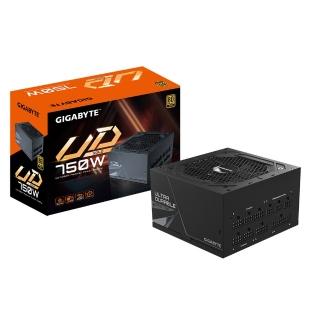 【GIGABYTE 技嘉】UD750GM 電源供應器(雙8/金牌/全模/主日系/5年保修)