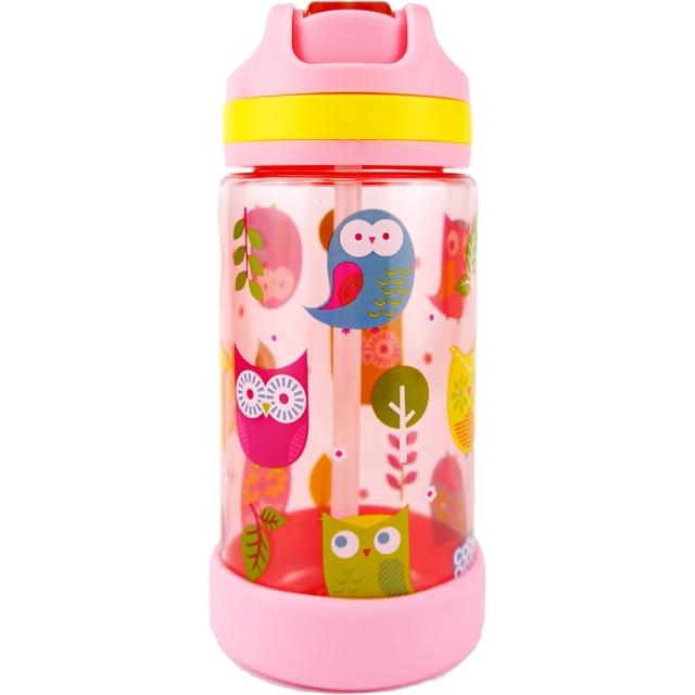 【Cool Gear 酷樂】兒童翻蓋吸管式運動水壺500ml（本款有2種版本彩盒）(美國Tritan材質)