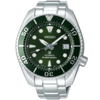 【SEIKO 精工】Prospex 綠水鬼200米潛水機械錶-45mm/速(6R35-00A0G/SPB103J1)