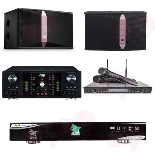 【點將家】點歌機4TB+擴大機+無線麥克風+喇叭(DCC-899+FNSD A-300N+SR-889PRO+JBL Ki510)