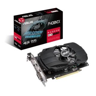 【ASUS 華碩】Phoenix Radeon RX550 4GB EVO顯示卡(PH-RX550-4G-EVO)