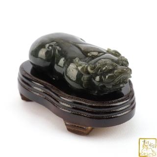 【吉祥水晶】拉長石貔貅 255g(開運旺財)