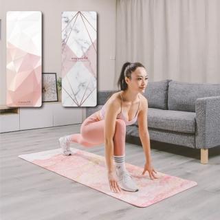 【MAGIPEA】美極品Fit 5mm瑜珈墊 頂級PU材質 絕美 yoga 運動墊(185cm X 68cm 超大尺寸)