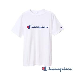 【Champion】Basic Logo短Tee-白