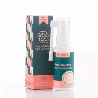 【crazypaws 瘋狂爪子】MEDTOBE 輕鬆走-足底噴霧-貓狗通用30ml(寵物照護-隱形腳套/隔絕溫度/保護腳掌)